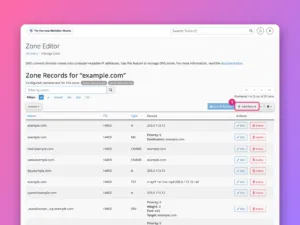 How to edit DNS records in cPanel’s Zone Editor