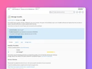 How to set up AutoSSL in WHM
